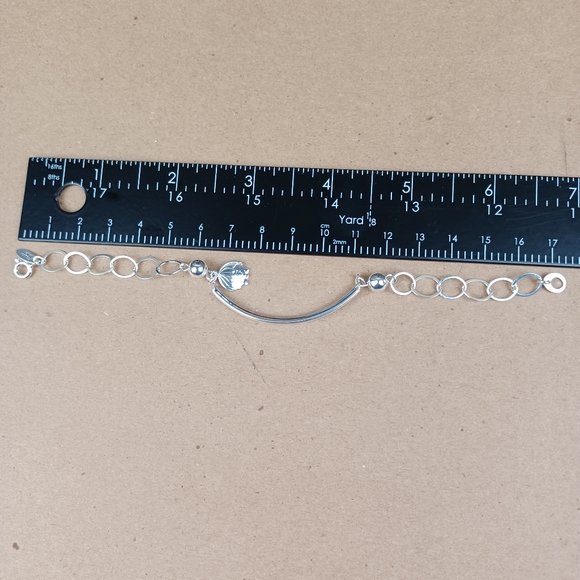 925 sterling silver bracelet with yellow, white and pink zircon and girl charm‎ - Picture 10 of 16